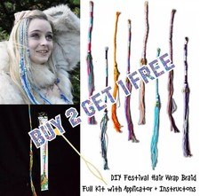 Festival Hair Wraps DIY Kit