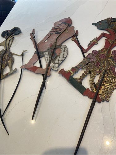 Vintage indonesian wayang - vintage,