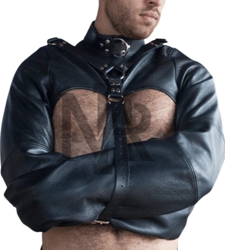 Leather open chest - leather,