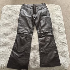 Boss Real lamb leather trousers