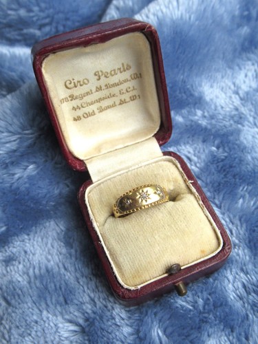 Antique 18ct gold - antique, diamond