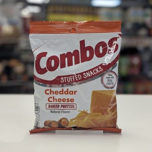 Combos cheddar cheese - combos,