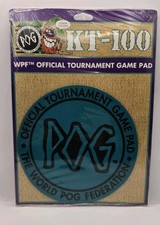 90s POG Original Official Pogs & Slammers Gaming Mat Game Pad Kt 100 New 