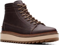 Clarks Mens CLARKHILL HI Dark