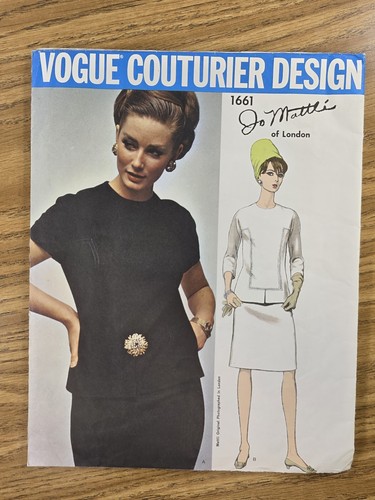 1966 vintage vogue couturier - 1966,