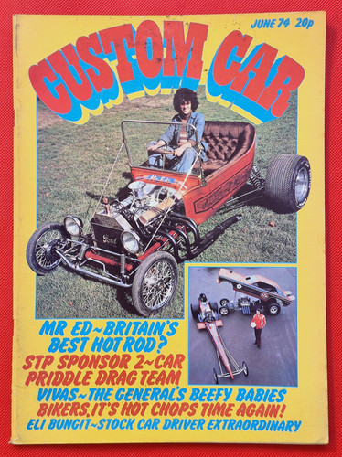 Custom car magazine june 1974 - june,