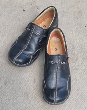 Clarks unstructured black