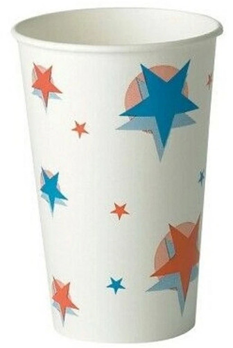 Star ball paper cups - ball, cups,