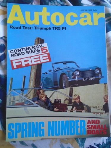 Autocar apr 1968 triumph - apr, tr5