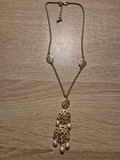 Virgin Vie Freshwater Pearls Gold Tone Boho Necklace