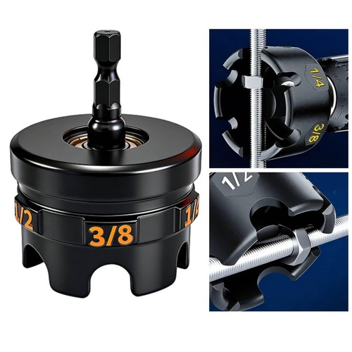 Nut zipper drilling attachment - zipper,
