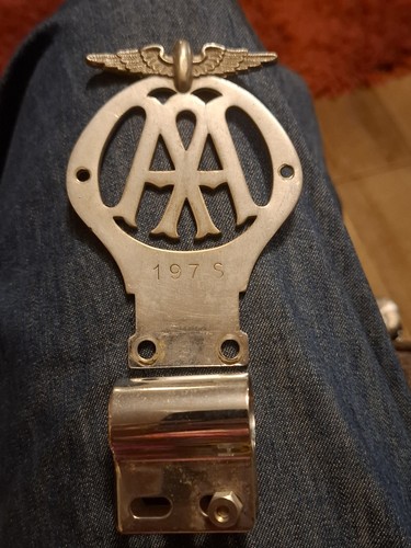 Motorcycle badge aa - motorcycle,