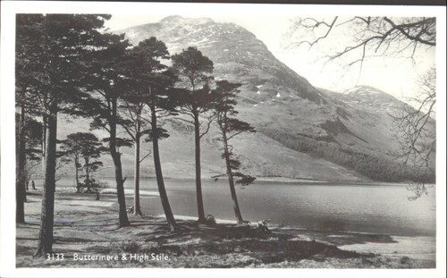 Buttermere high stile lake - high,