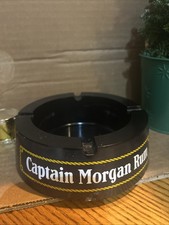 Captain Morgan Rum Ashtray Melamine Pub Bar Retro