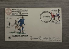 1 x Signed Matt Busby 1st Day Cover & 4 x Signed Bobby Charlton 1st Day Covers.