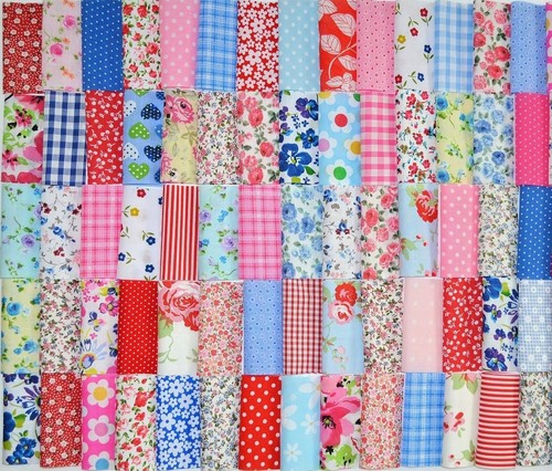 Patchwork fabric squares - patchwork,
