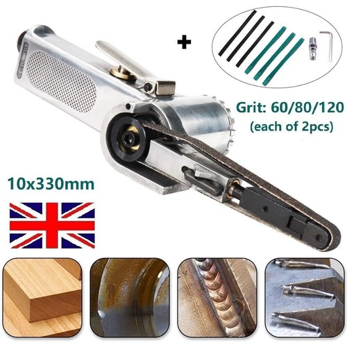 Air belt sander - belt, finger