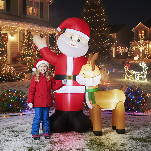 3ft inflatable christmas - inflatable,