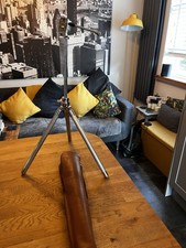 Yashica Vintage Telescopic Legs Metal Camera Tripod with Case 1100mm Length