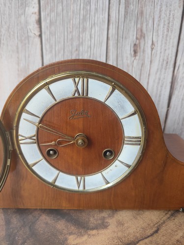 Vintage juba mantel clock - vintage,