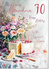 Doodlecards Grandma 70th