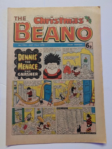 Beano comic 1901 december - comic,