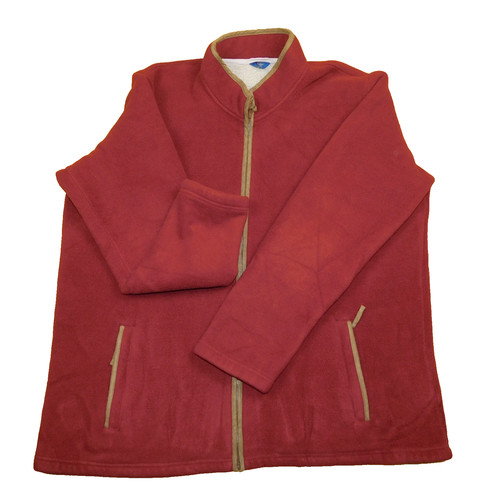Cotton traders red fleece - cotton,