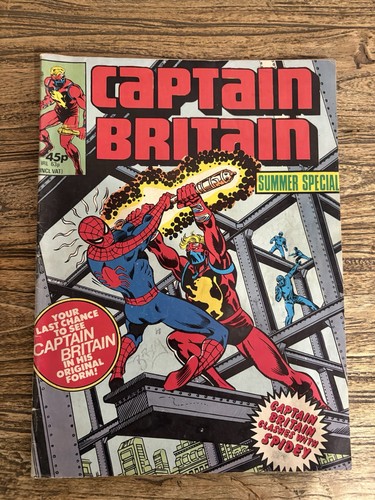 Captain britain summer special - summer,