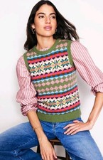 Boden Edie Fair Isle Sweater