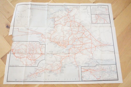 Gwr great western - western, map