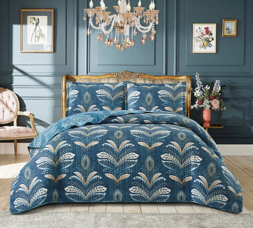 Premium printed 3pc quilted - printed,