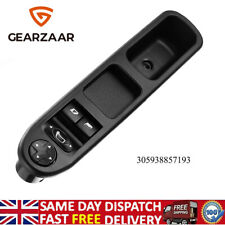 RIGHT DRIVER SIDE ELECTRIC WINDOW SWITCH FOR PEUGEOT 207 06-14 6554QC 9654859677