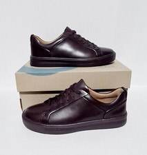 CLARKS UN MAUI LACE BROWN LEATHER SHOES UNSTRUCTURED CASUAL COMFORT