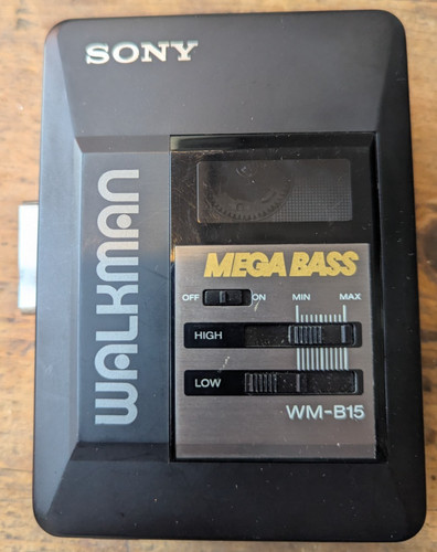 Sony walkman b15 retro - sony, wm-b15