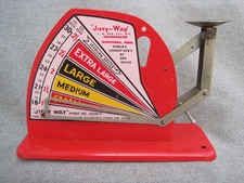 VINTAGE JIFFY WAY RED EGG