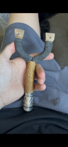 Gypsy bone handle catapult - ,