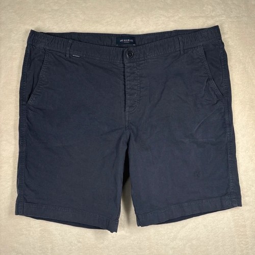 Marvis shorts navy cotton - shorts,