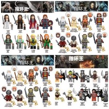 Lord of the rings Hero Hobbit Custom Lego Mini Figures Orc Elf Gandalf Frodo Toy