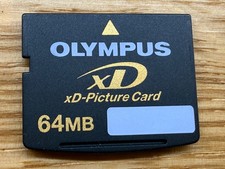 Olympus 64mb picture card - xd,
