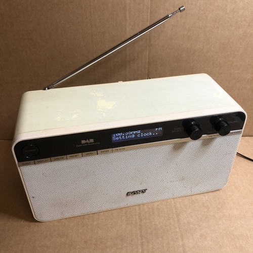 Sony dab stereo radio - sony,
