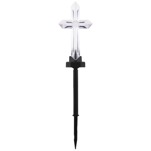 Solar powered cemetery - cemetery, lamp