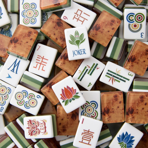 160 american mahjong tiles - mahjong,