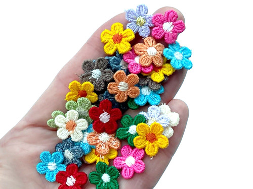 30pcs small flower - small, sew