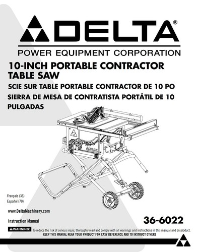 Delta 6022 portable - 36-6022,