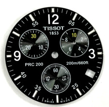NEW OLD STOCK Tissot Black Dial T0554171105700  for Tissot T17.1.586.52 PRC 200