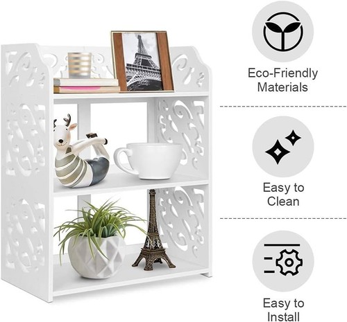 Small white bookcase for - small,