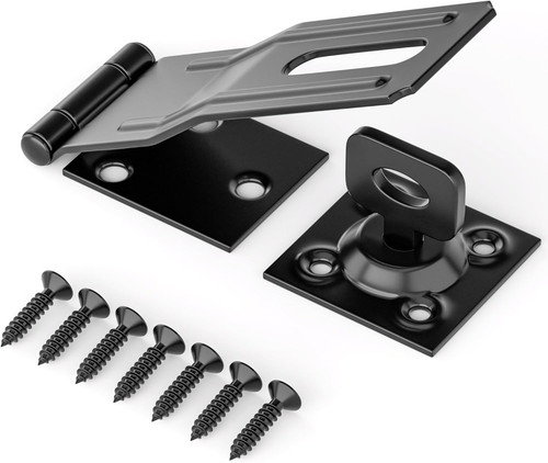 Swivel staple safety - staple, hasp