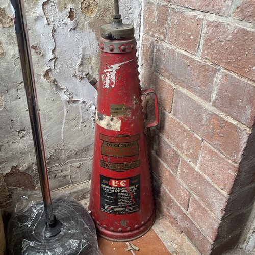Vintage fire extinguisher - fire,