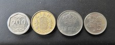 Spain Coin Set Job Lot 4 In