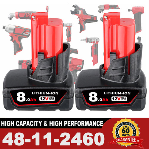 Battery fit for - for, milwaukee